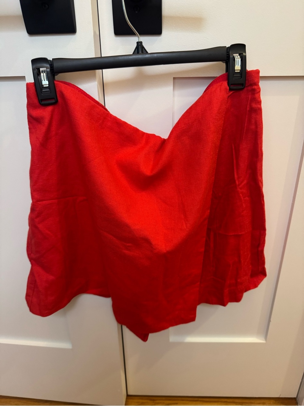 Abercrombie Red Women’s Skort - Classic Summer Style